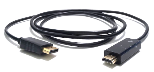 DP Male to HDMI Male Cable 1.8m